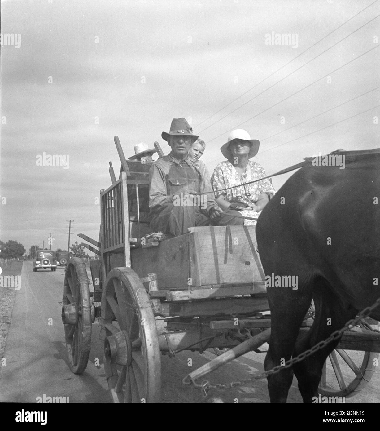 Migrant cotton pickers in Black and White Stock Photos & Images - Alamy