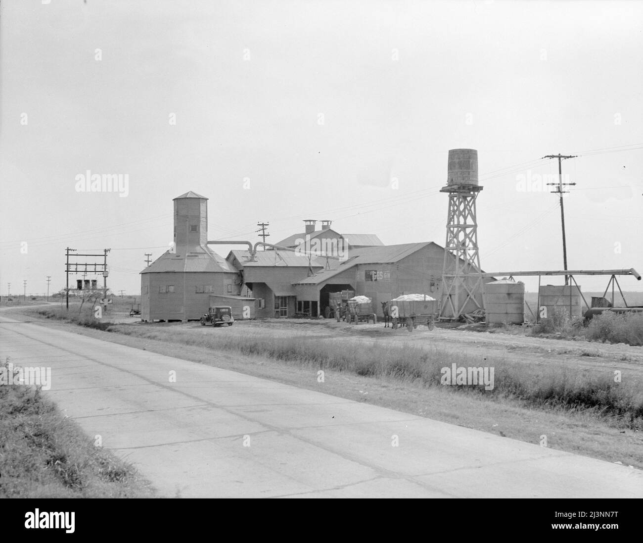 Cotton gin. Robstown, Texas Stock Photo Alamy
