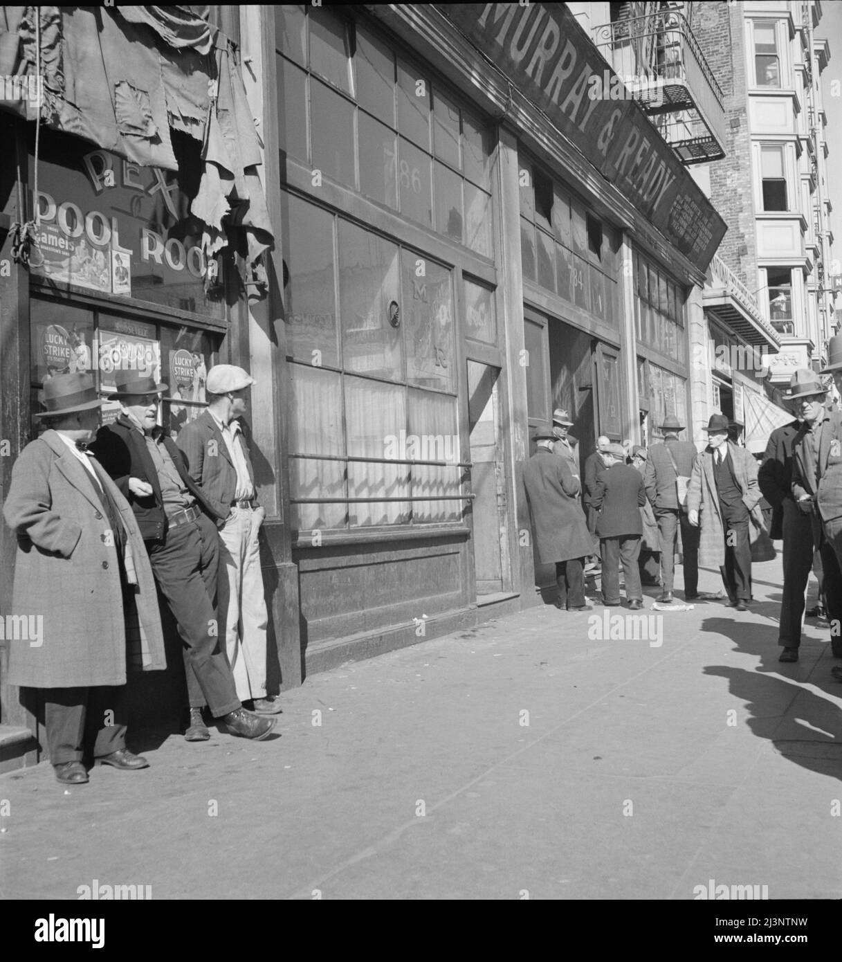 Skid Row. Howard Street. San Francisco, California Stock Photo Alamy