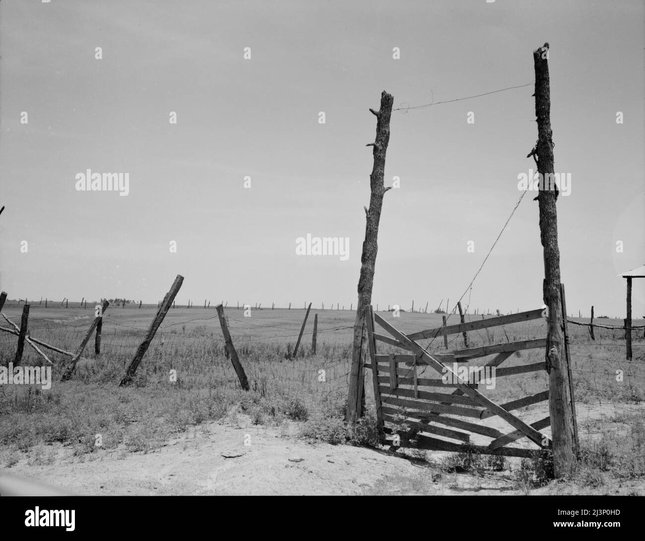 Carter County, Oklahoma. Abandoned land, exhausted soil Stock Photo Alamy