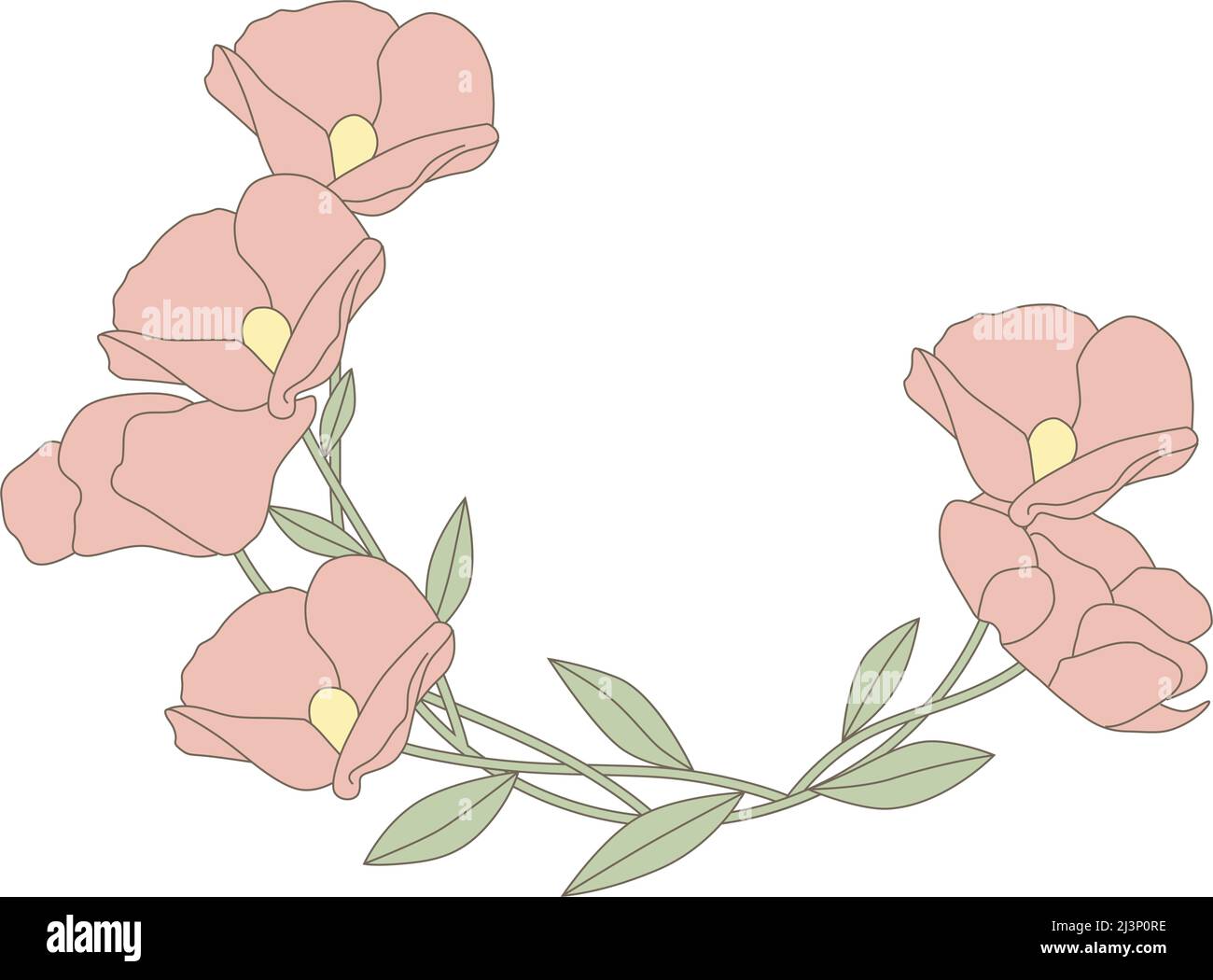 spring flower, vector Stock Vector Image & Art - Alamy