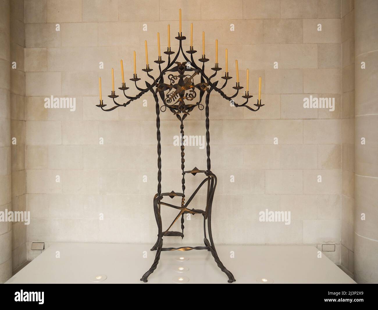 Europe, Spain, Barcelona, Sagrada Familia, Interior, Interiors, Gaudi ...