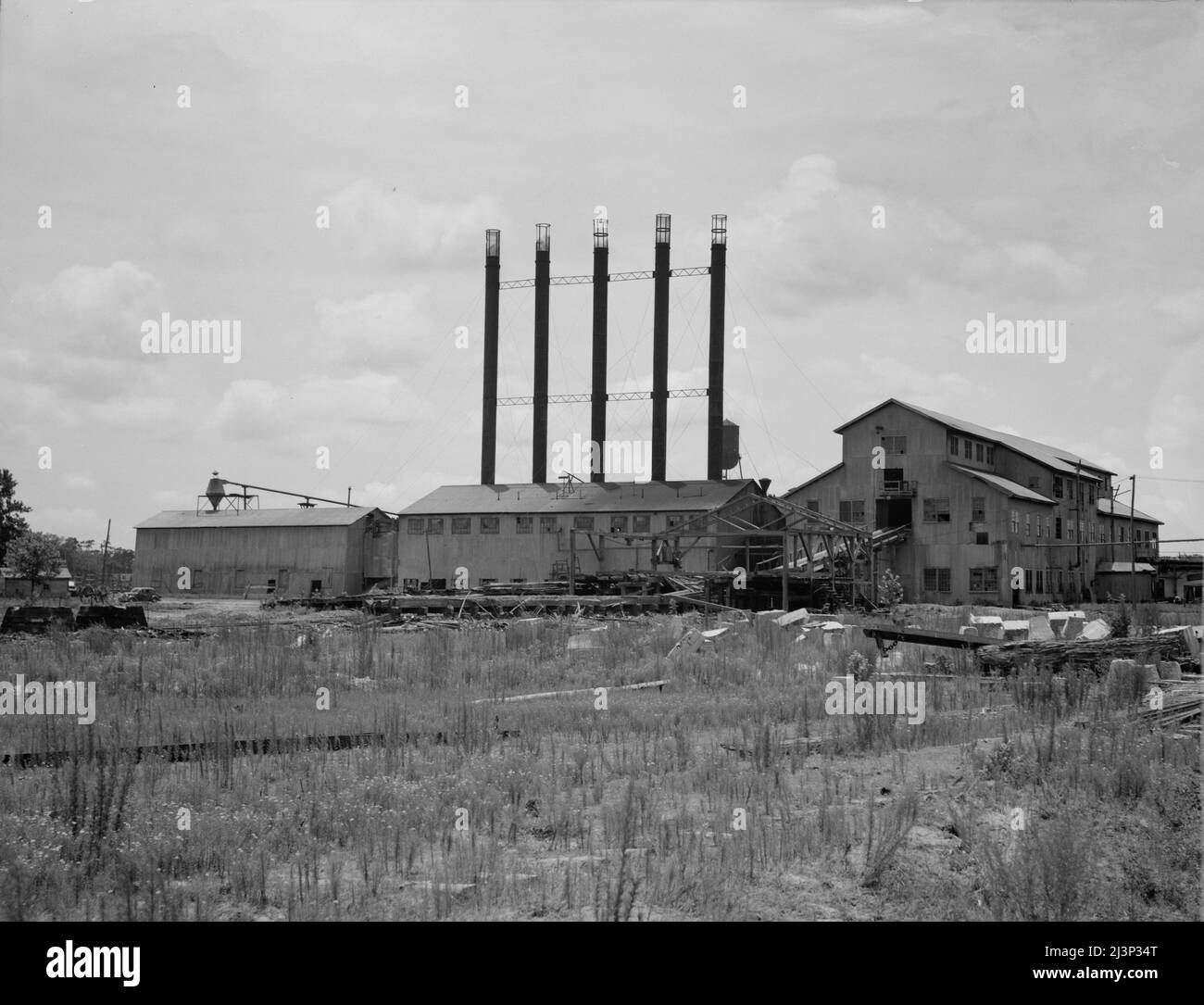 Lumber mill being dismantled. Careyville, Florida Stock Photo Alamy