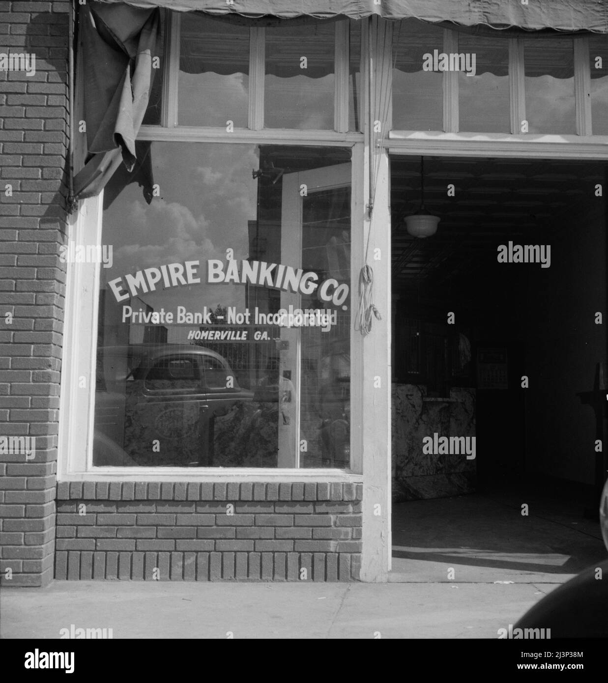 Bank at Homerville, Georgia. ['Empire Banking Co. Private Bank - Not Incorporated']. Stock Photo