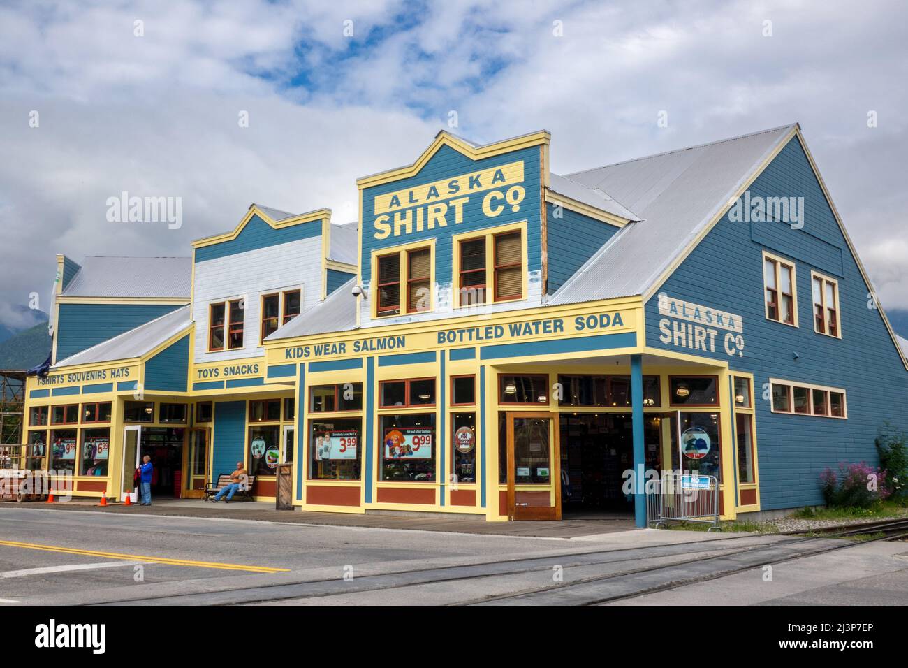 Skagway alaska downtown hires stock photography and images Alamy