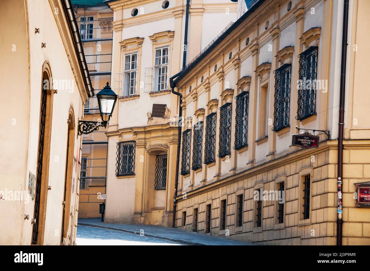 Monastery of Dominicans, Brno, Czech Republic. Stock Photo