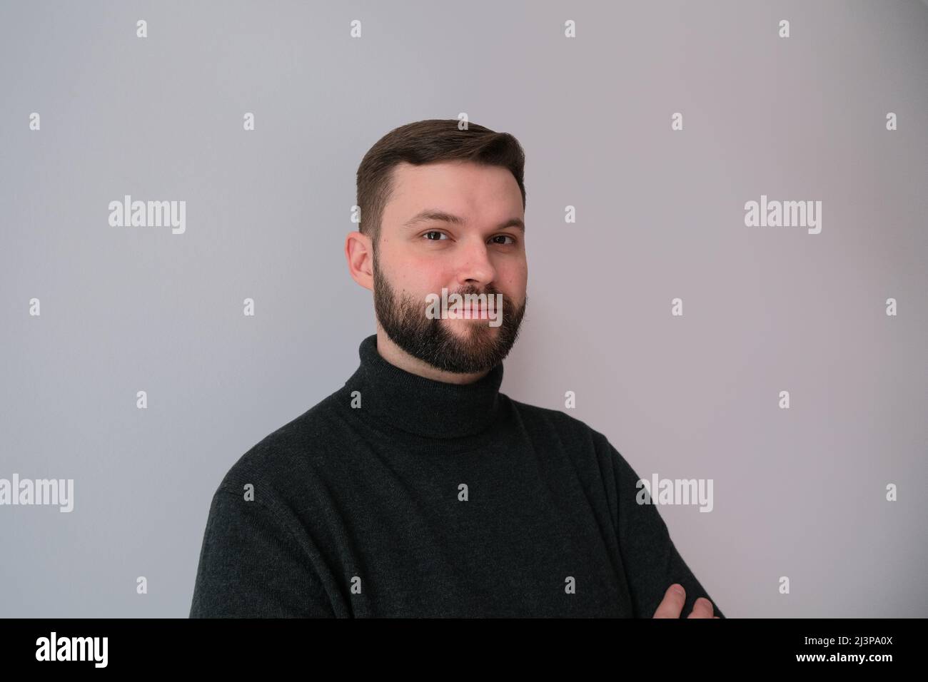 Serious millennial black man hi-res stock photography and images - Alamy