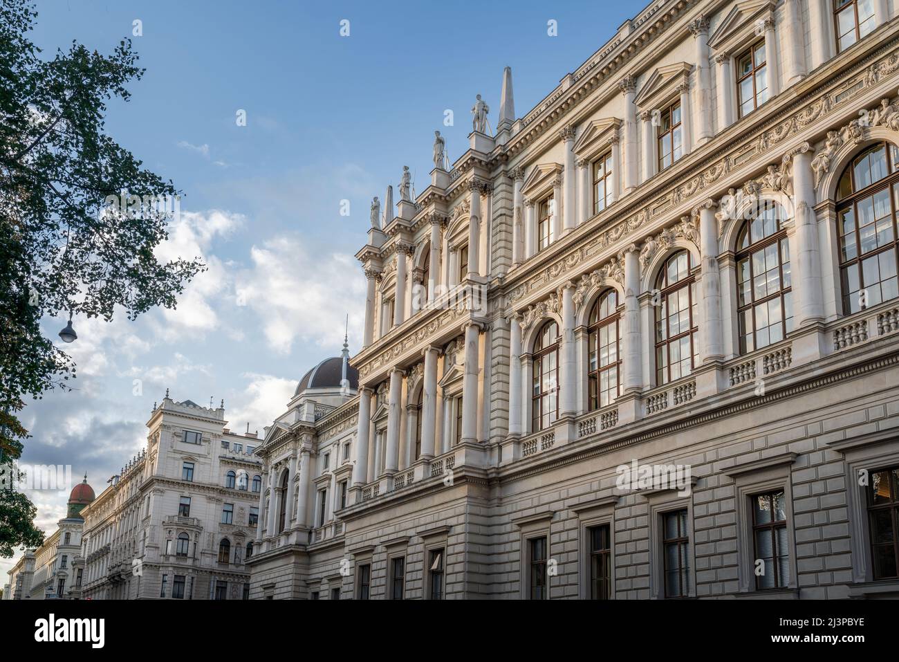 University of Vienna Building - Vienna, Austria Stock Photo