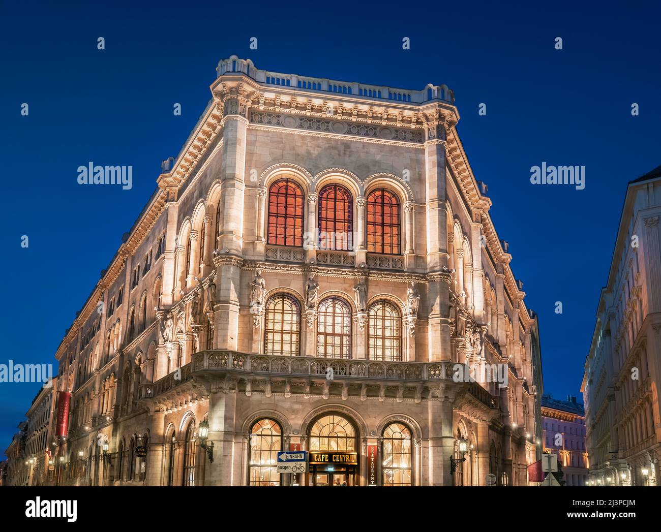 Cafe Central - Vienna, Austria Stock Photo