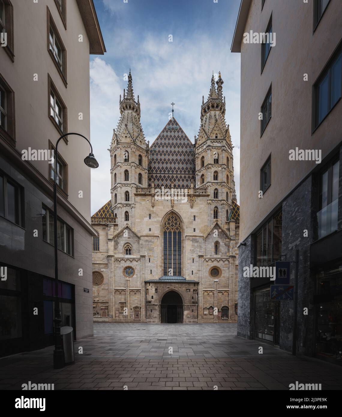 St Stephens Cathedral (Stephansdom) - Vienna, Austria Stock Photo