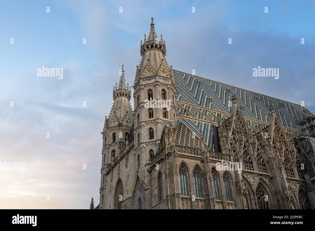 St Stephens Cathedral (Stephansdom) - Vienna, Austria Stock Photo