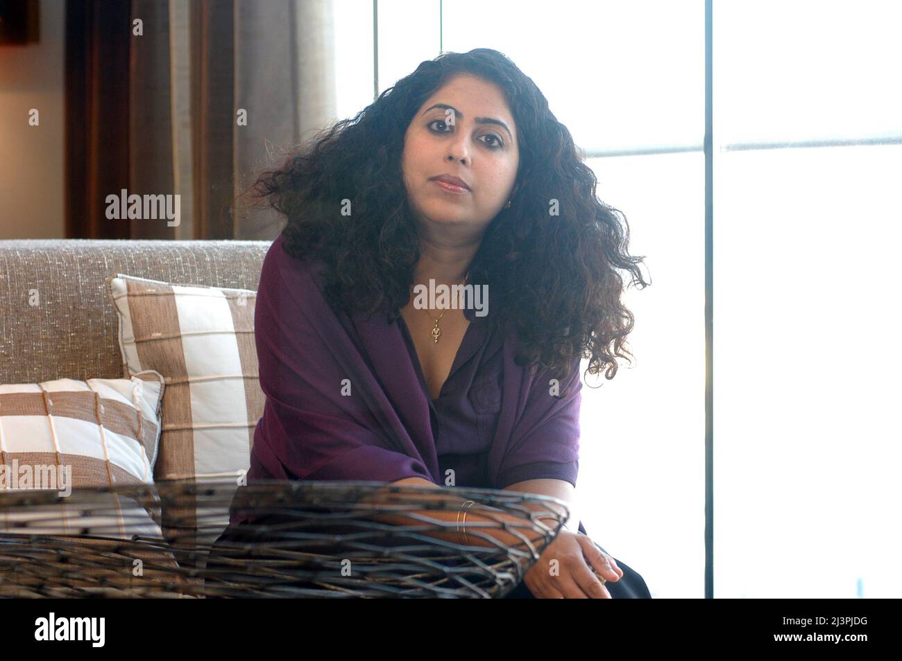 Anita Nair, Indian writer Stock Photo