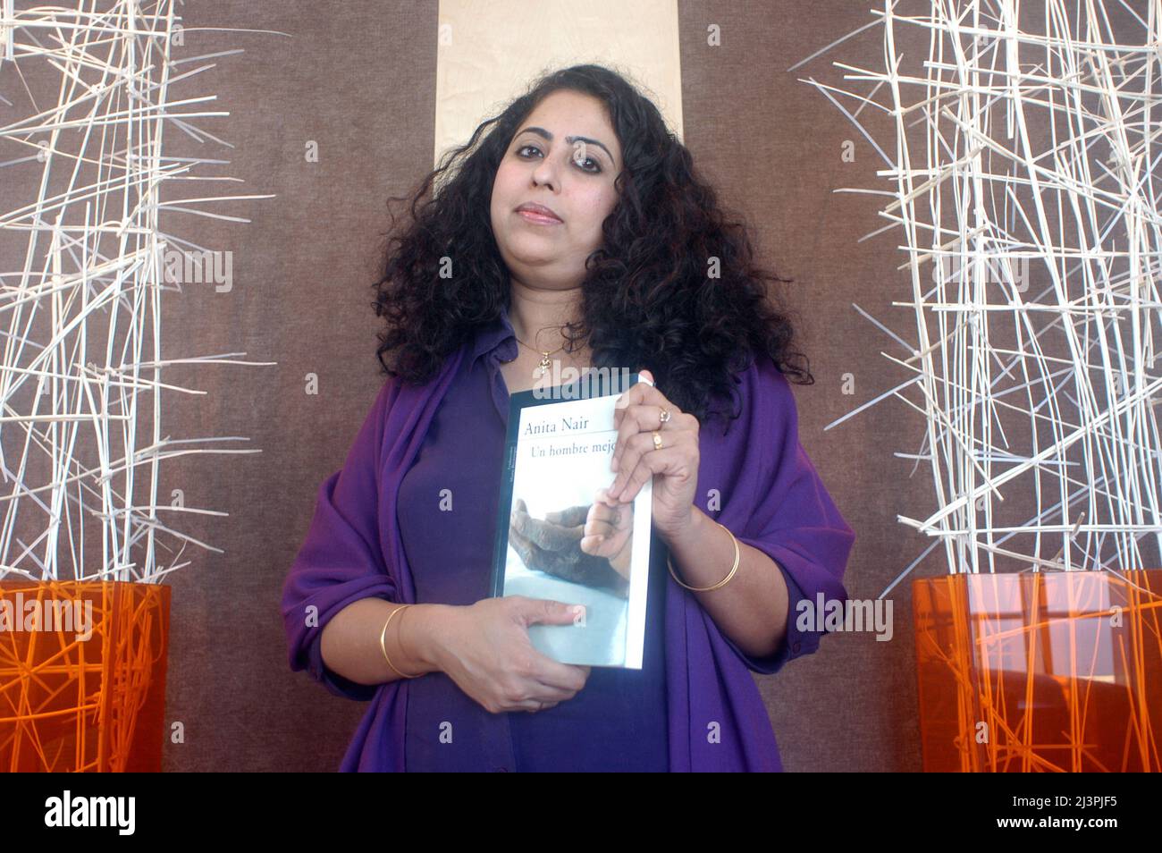 Anita Nair, Indian writer Stock Photo