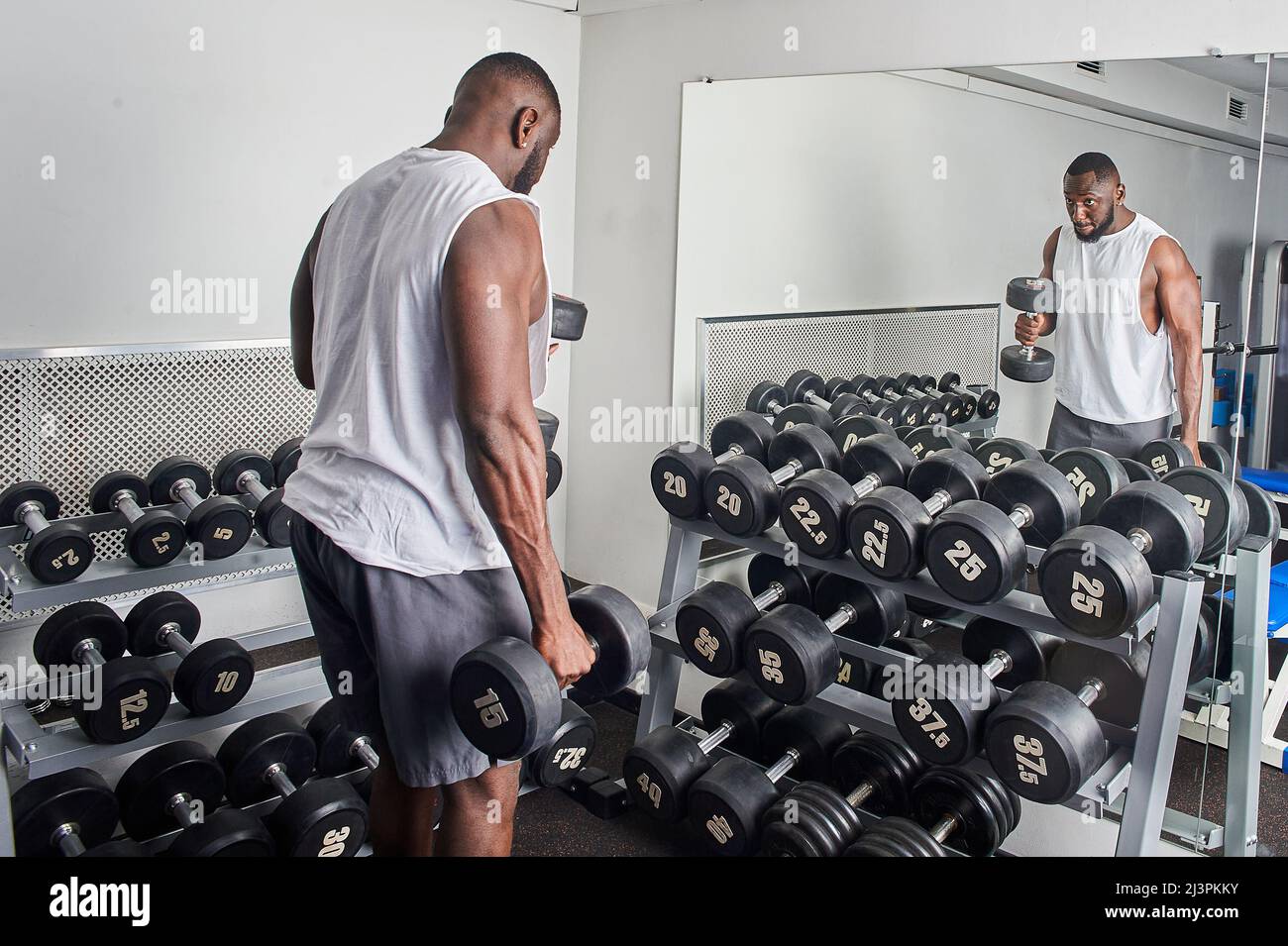 Mirror exercise with weights hot sale