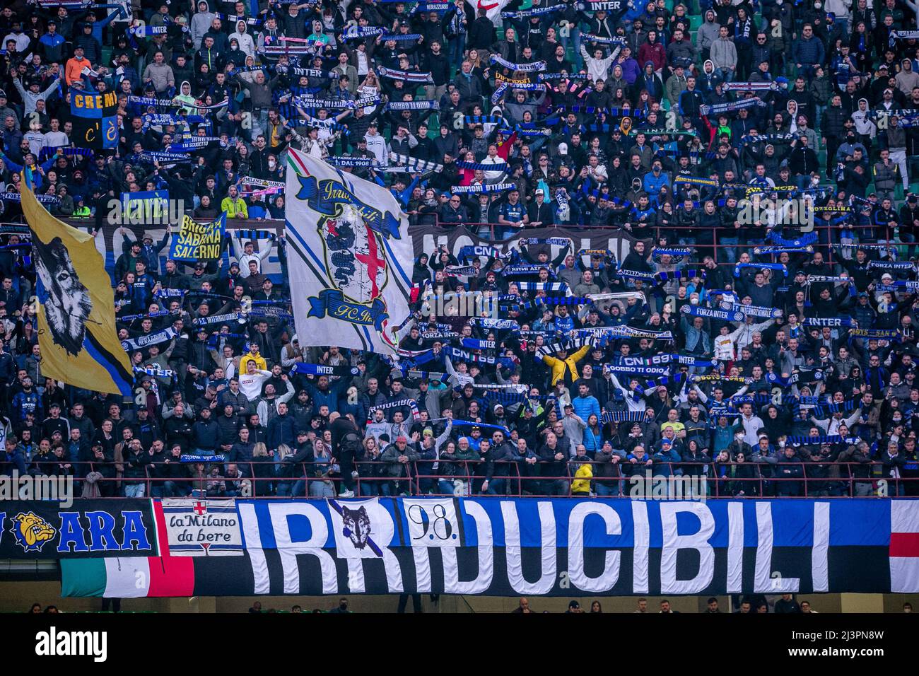 Inter curva nord hi-res stock photography and images - Alamy