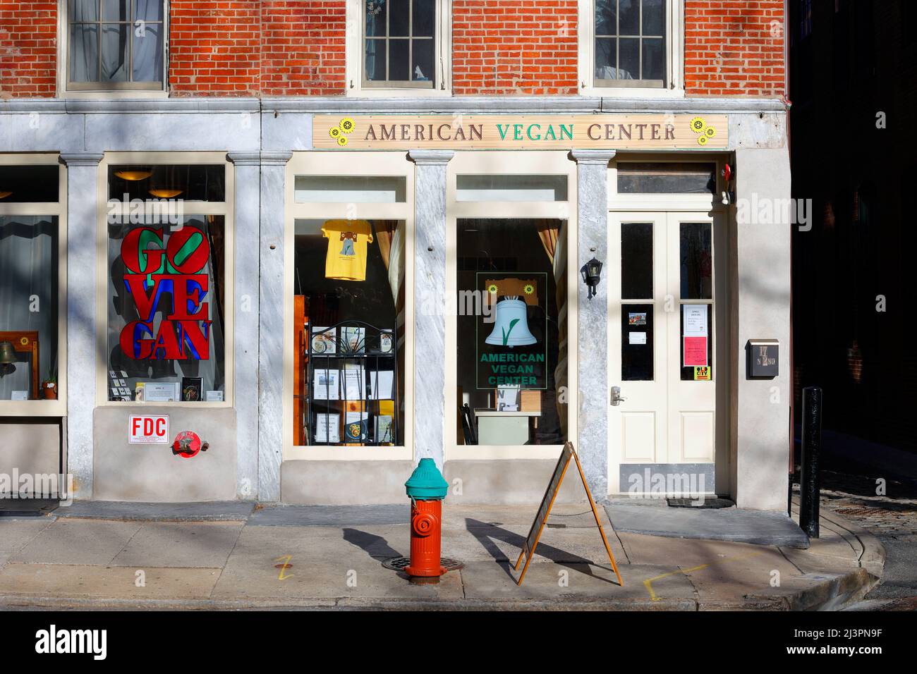 American Vegan Center, 17 N 2nd St, Philadelphia storefront photo of a