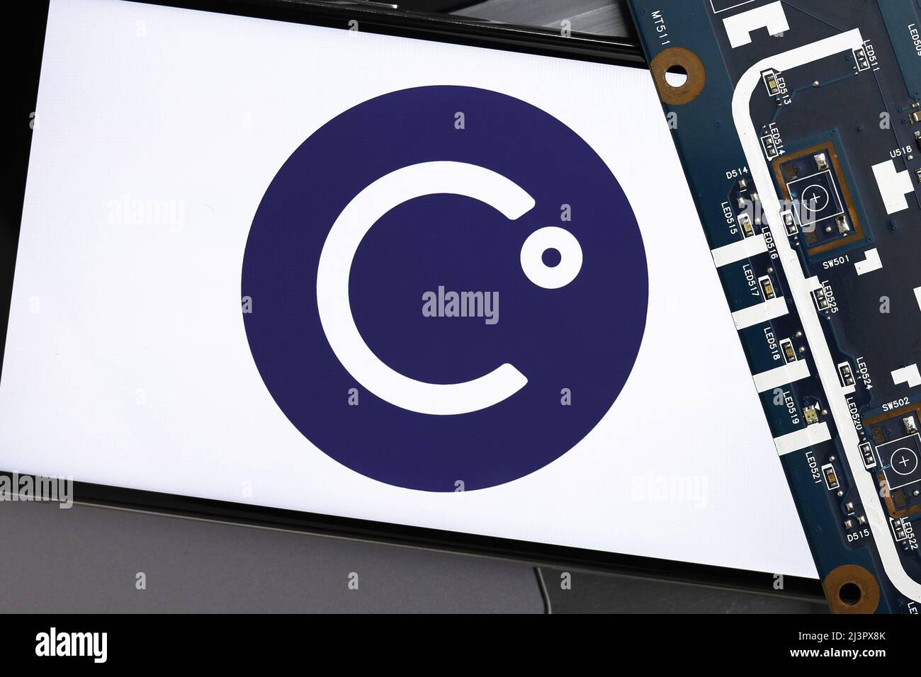 Celsius cryptocurrency hi-res stock photography and images - Alamy