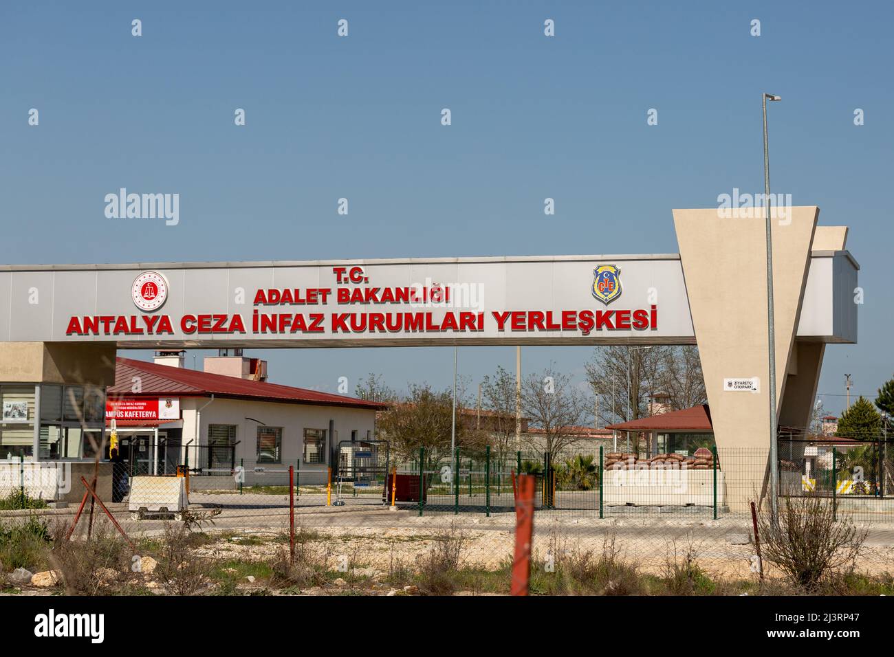 Turkey - Antalya 04 09 2022: Republic of Turkey Ministry of Justice Antalya Penitentiary Campus was put into service Stock Photo