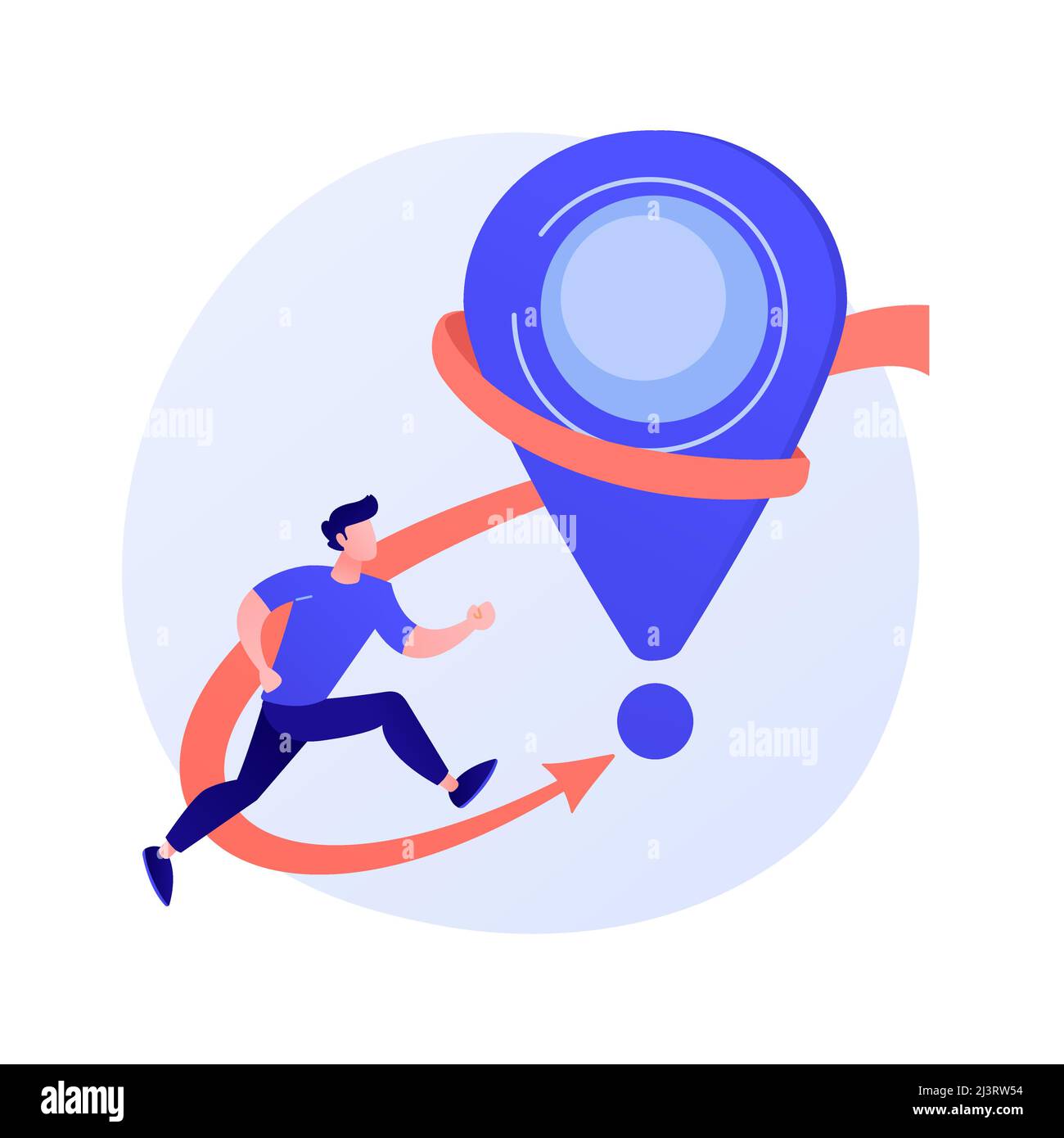 Sightseeing tour, landmark visit. Milestone accomplishment, moving forward, roadmap progress decorative design element. GPS navigation, location pin. Stock Vector