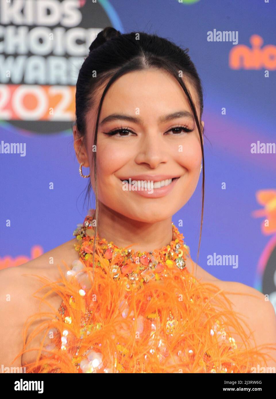 Santa Monica, CA. 9th Apr, 2022. Miranda Cosgrove at arrivals for