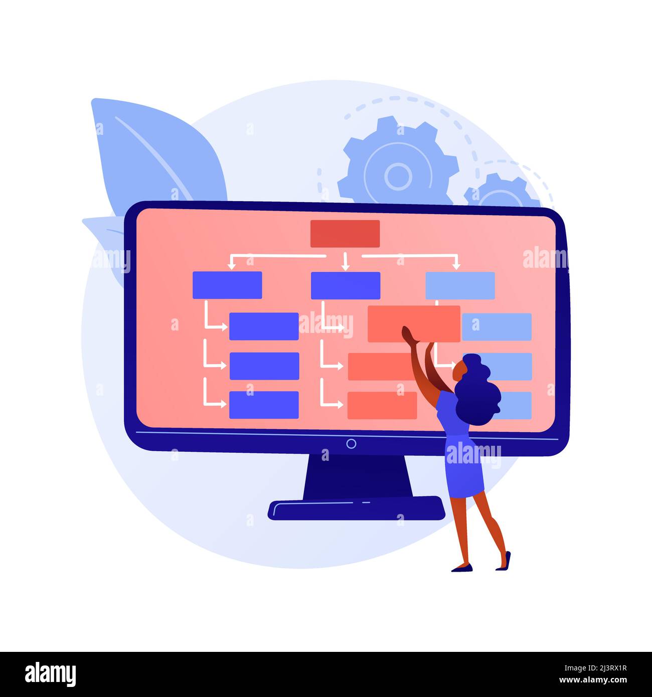 Homepage display Stock Vector Images Alamy