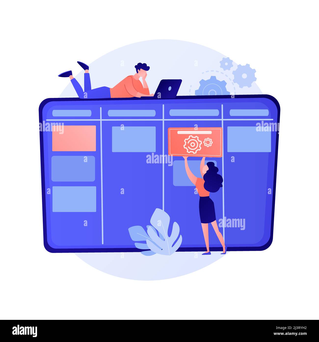 Scheduling. Forming and filling timetable. Digital calendar. Time