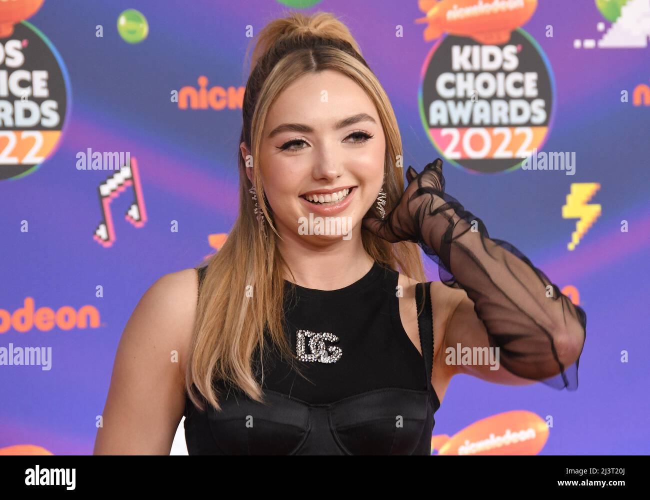Los Angeles, USA. 09th Apr, 2022. Peyton List arrives at the 2022