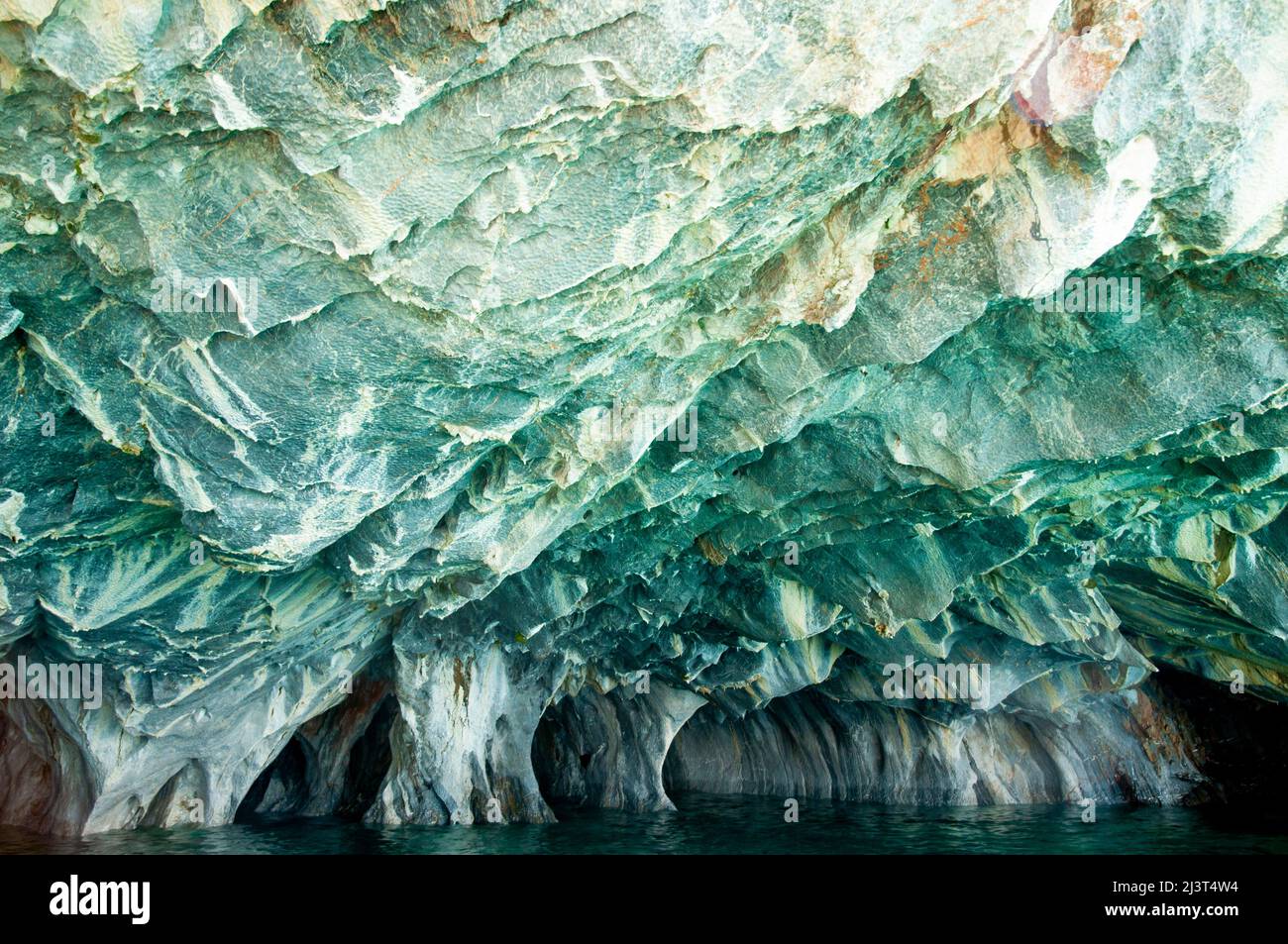 The Marble Caves Chile Stock Photo Alamy