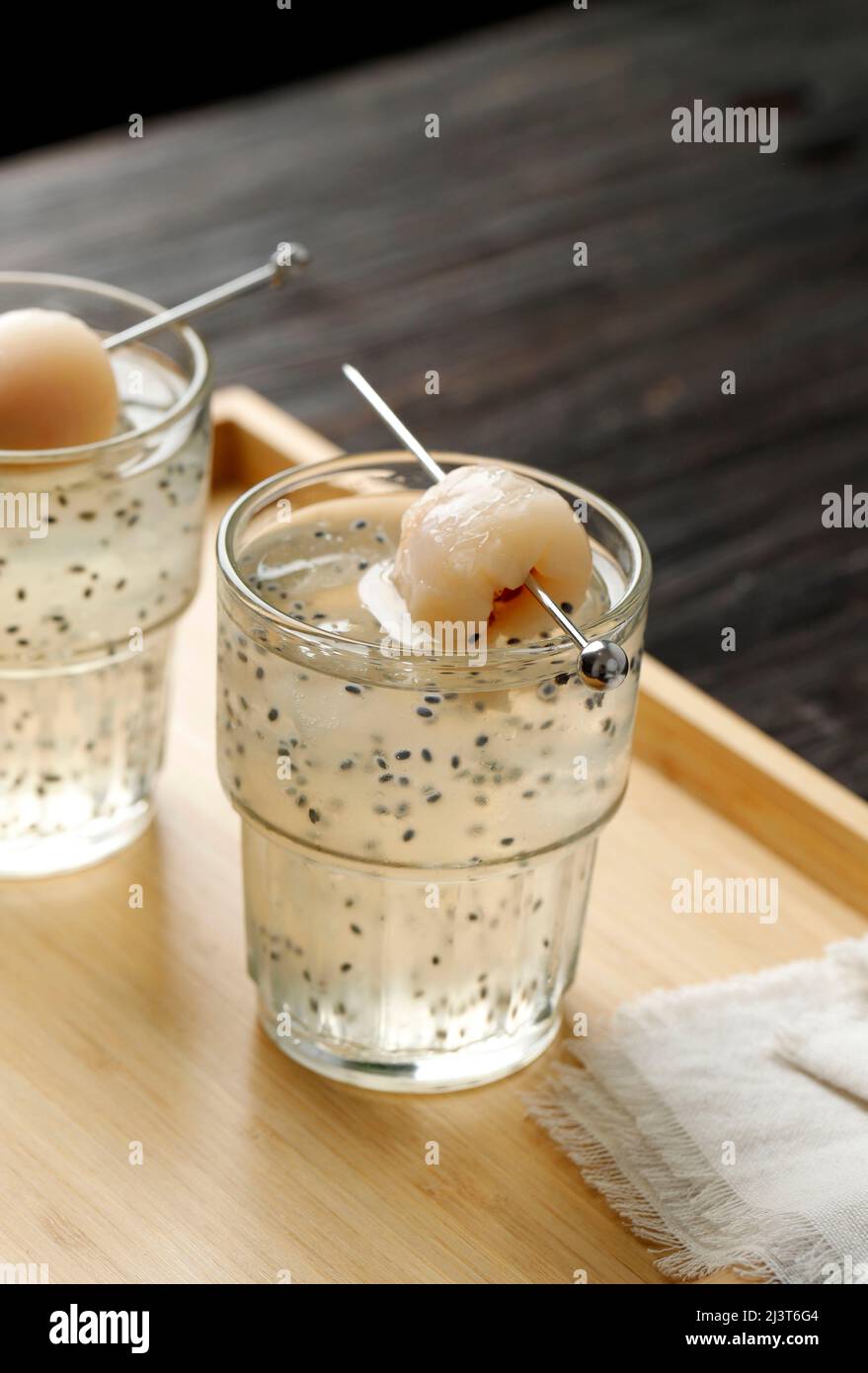 Bird Nest Ice or Es Sarang Burung, Indonesian Traditional Refreshment