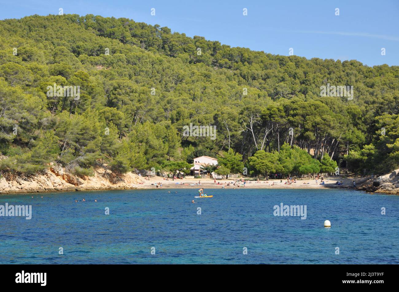 Calanque from Port d'Alon to St Cyr sur Mer Stock Photo - Alamy