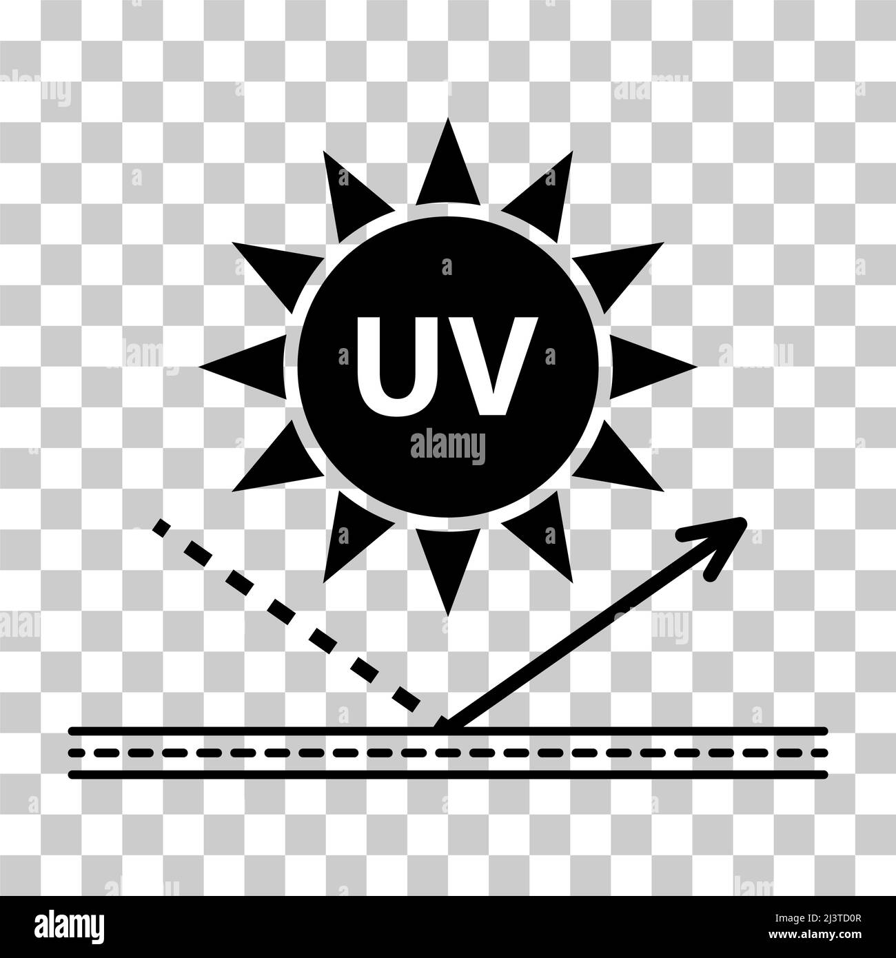 Sun protection factor icon, uv radiation block symbol, sun protect skin