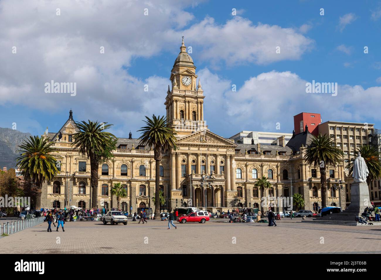 South Africa.  Cape Town City Hall, built 1905. Stock Photo