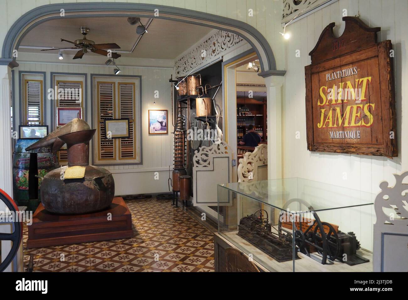 Martinique, Outre mer, France, Antilles, Sainte Marie, Distillerie Saint James ,rhum agricole et Martinique, Outre mer, France, Antilles, Sainte Marie, Distillerie Saint James ,rhum agricole et