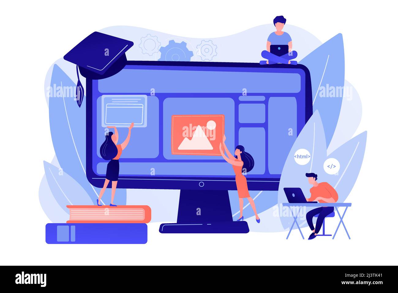Programming classes Stock Vector Images - Alamy