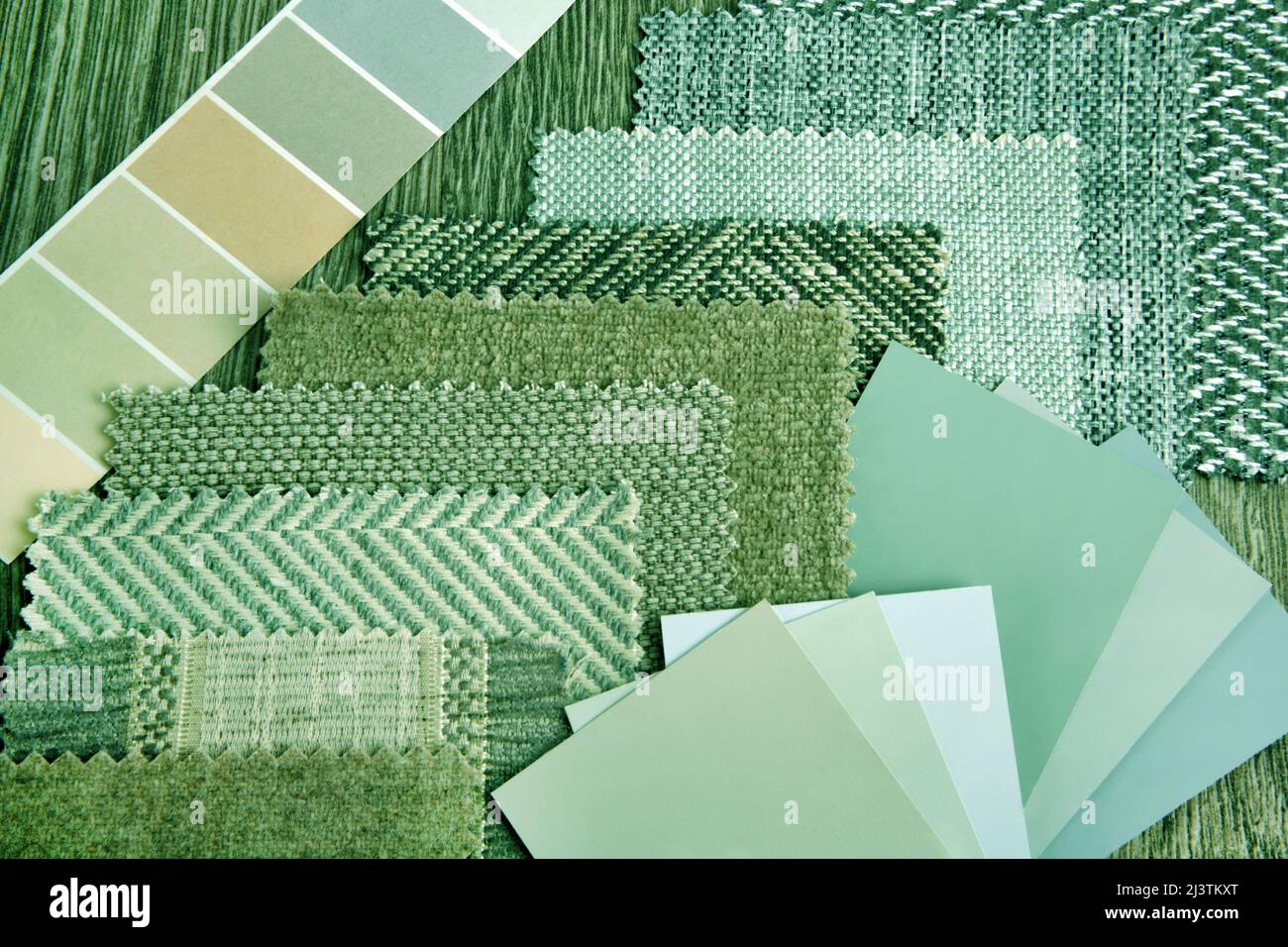 close up of the green upholstery fabric texture and color choice for ...