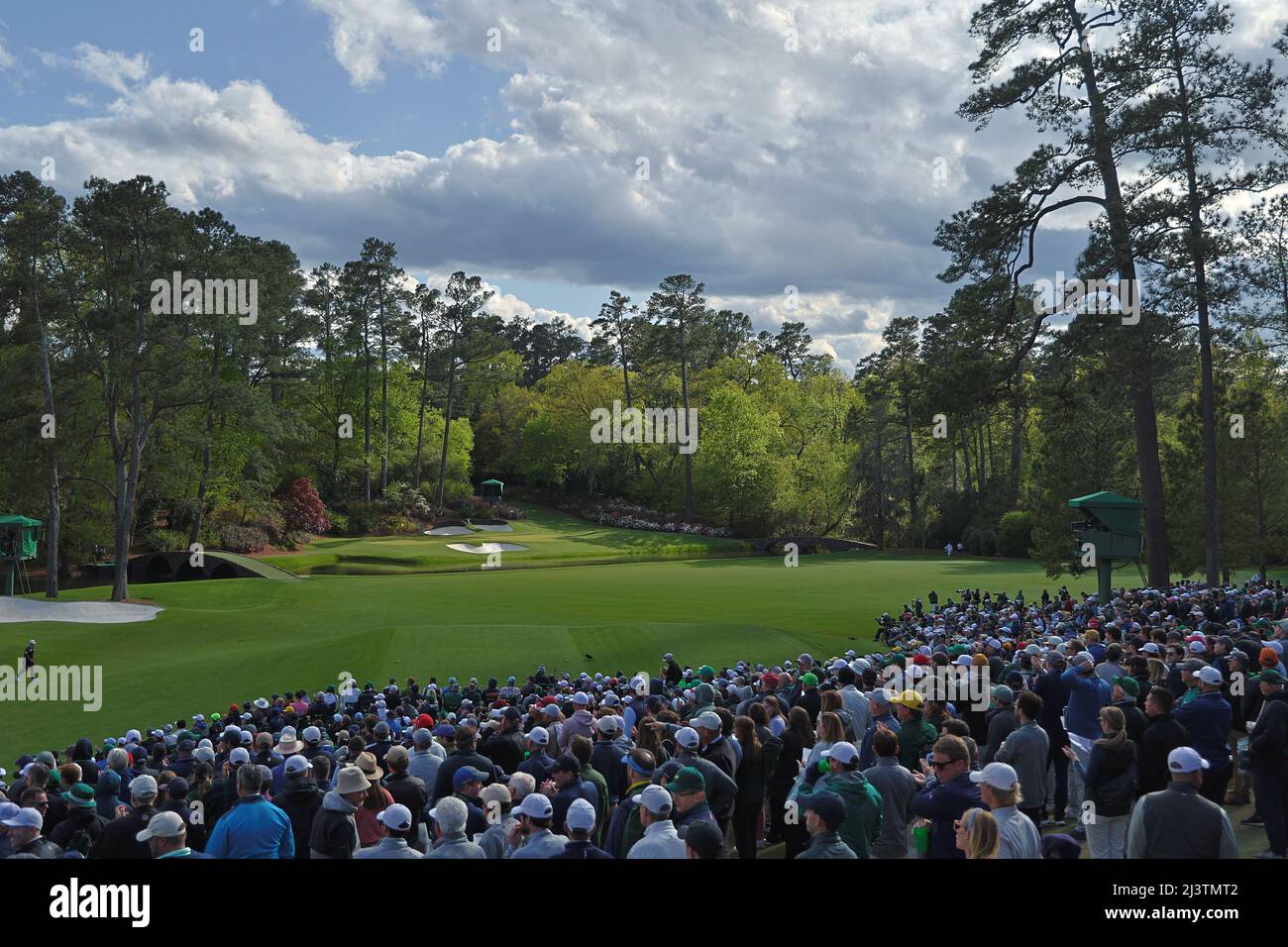 General view of the 12th hole during the third round of the 2022