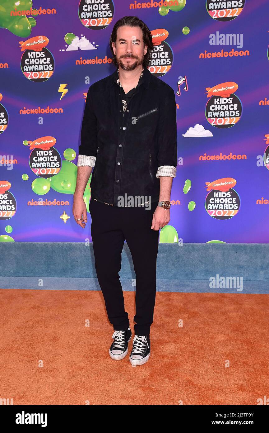 Los Angeles, Vereinigte Staaten. 09th Apr, 2022. Jerry Trainor attends Nickeodeon's Kids' Choice Awards 2022 at Barker Hangar in Santa Monica, Los Angeles, USA, on 09 April 2022. Credit: dpa/Alamy Live News Stock Photo
