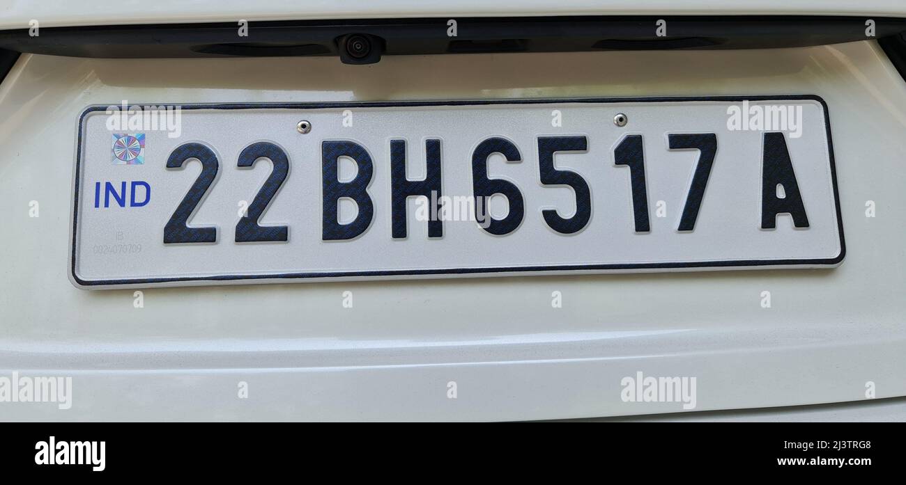 Vehicle plate clearance