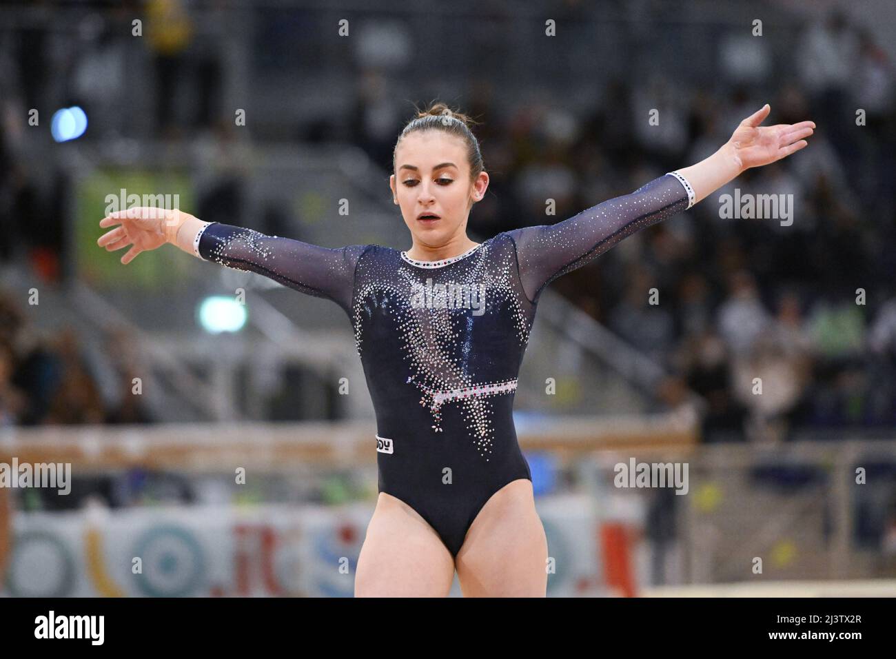 Angela Andreoli (Italy) Floor during the Gymnastics International