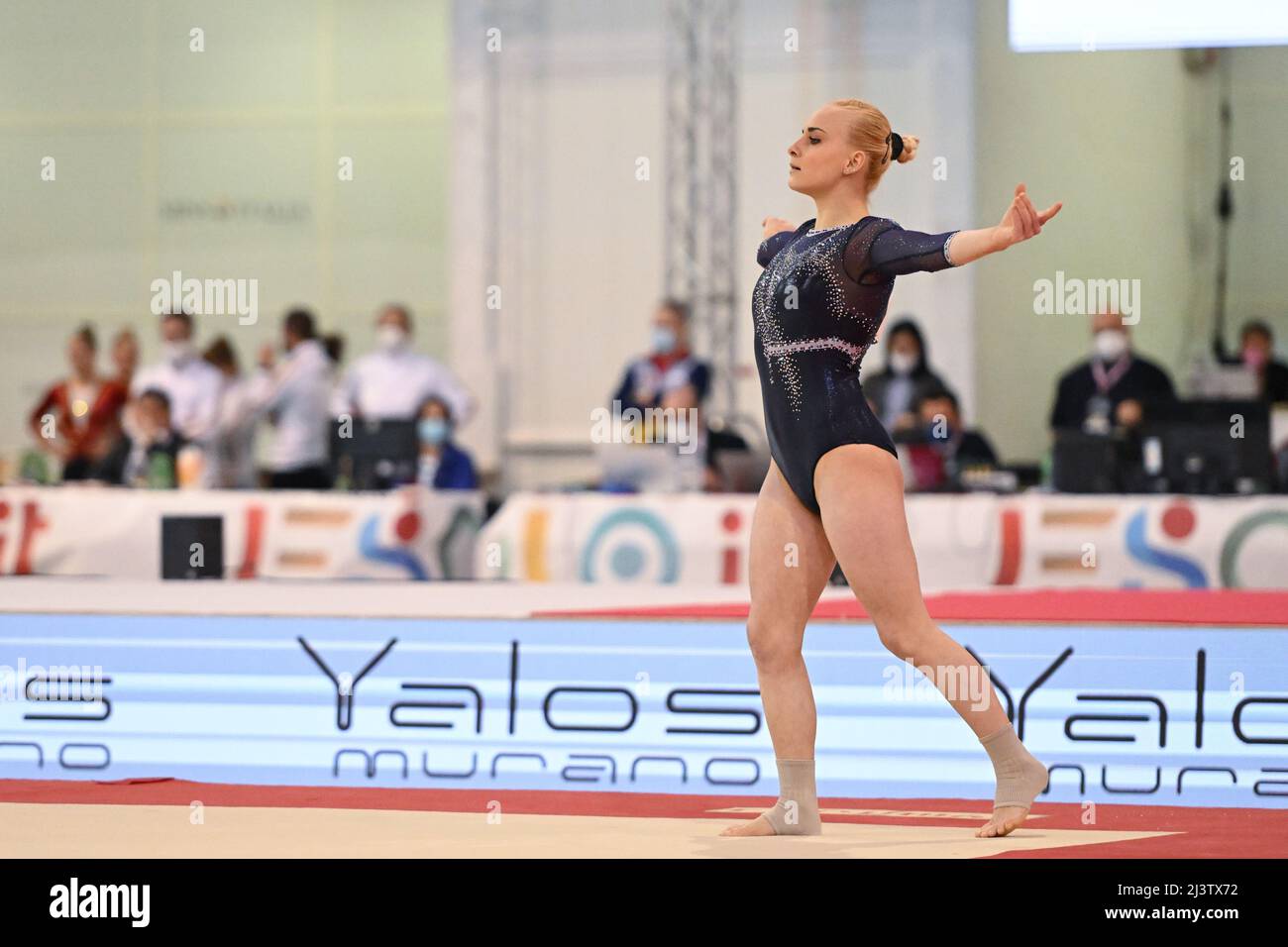 Asia D'Amato (Italy) Floor during the Gymnastics International Jesolo