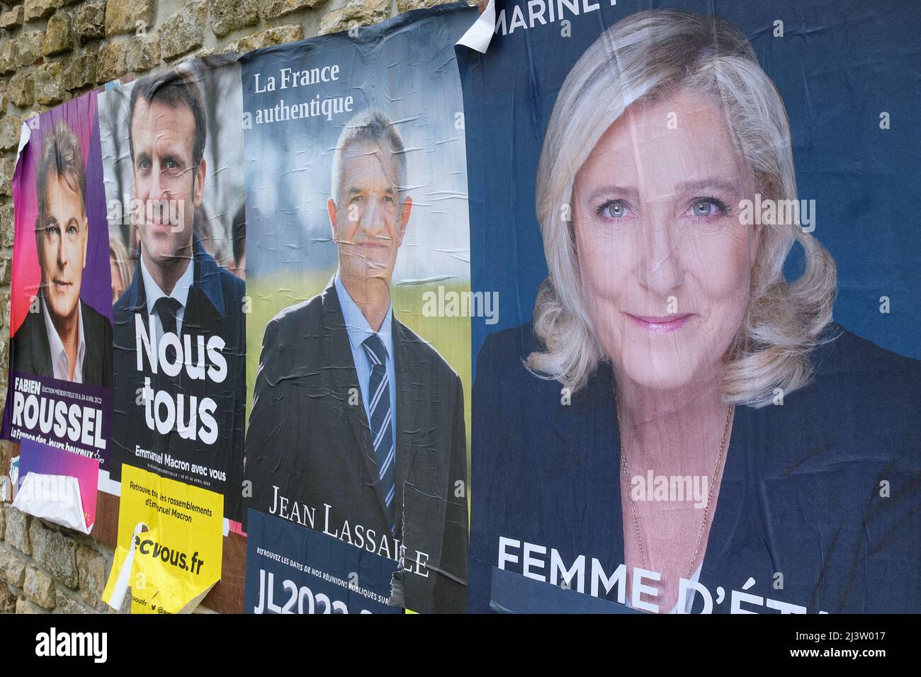 French election 2022 Stock Photo
