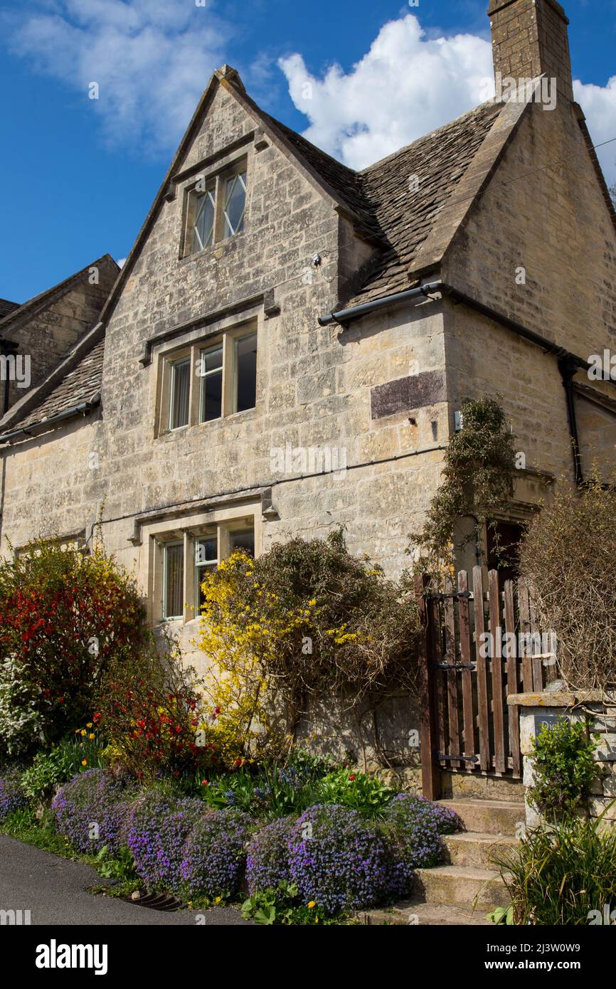 Painswick village in the Cotswolds, Gloucestershire Stock Photo Alamy