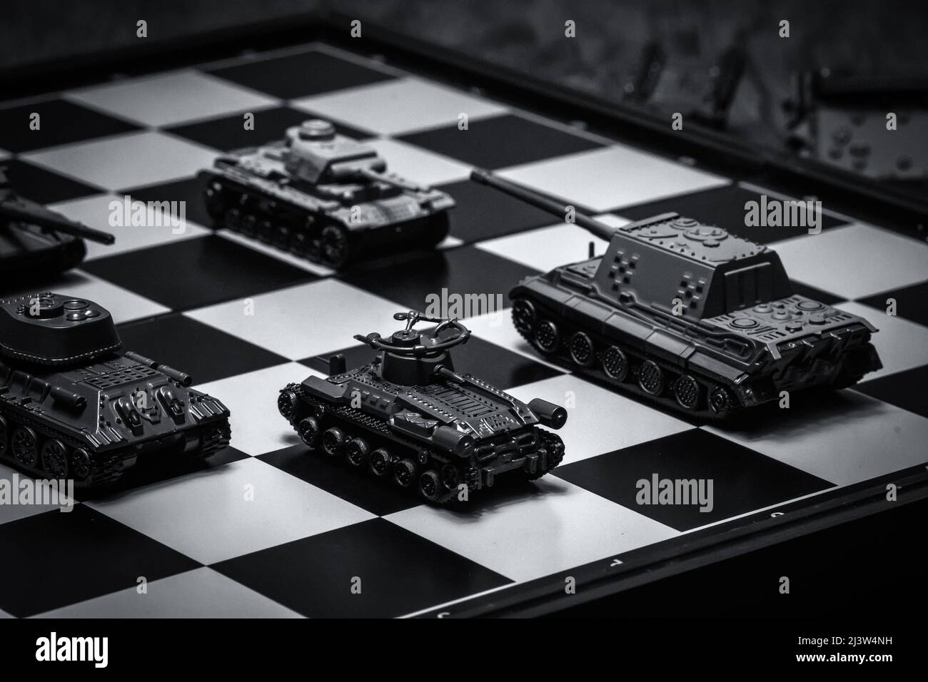 Figurines Tanks Jaunes - Jeu DUST Strategy / Boardgame - Occasion