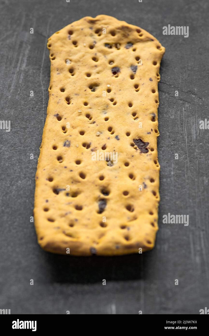 Olive Cheese Crackers Stock Photo