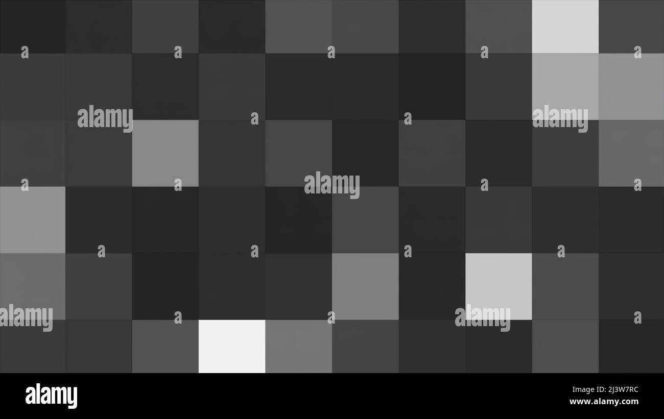 Background of flashing multicolored squares. Motion. Background of blur ...