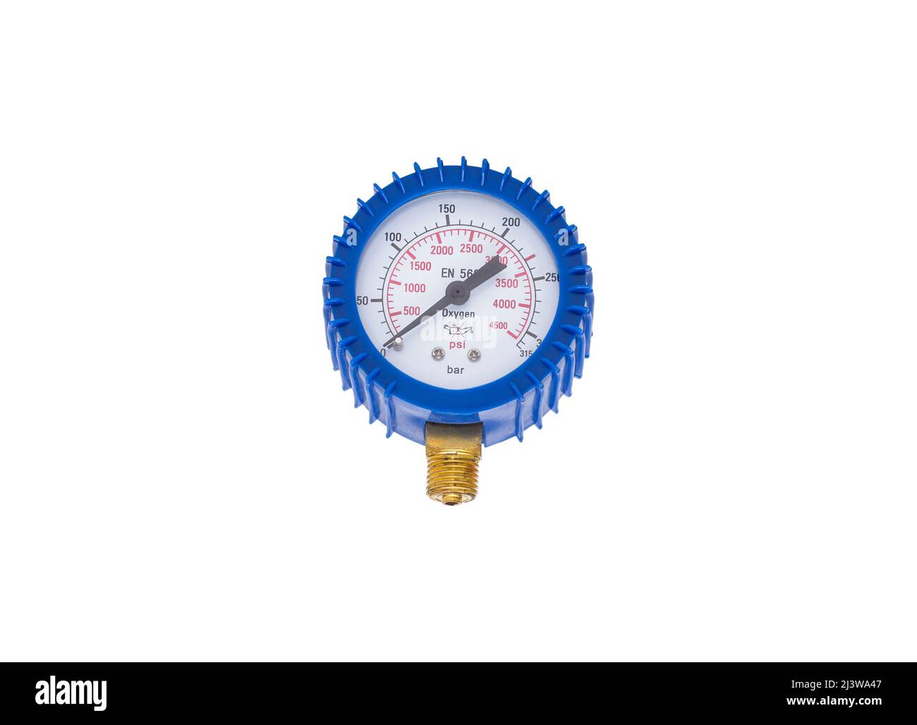 An oxygen manometer isolated on a white background Stock Photo Alamy