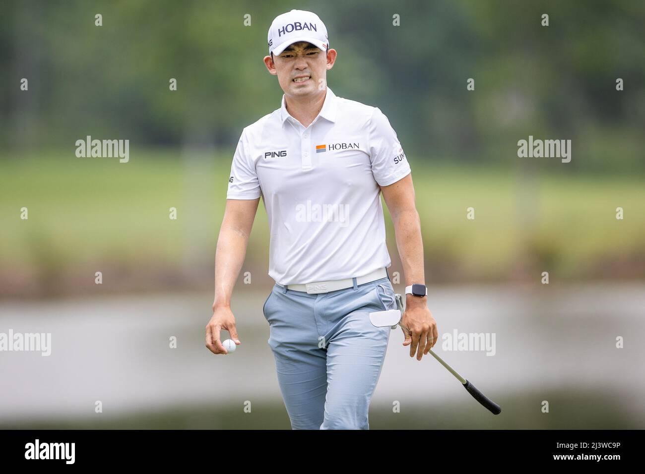 Pattaya Thailand April 10 Bio Kim of SouthKorea during the 4th and