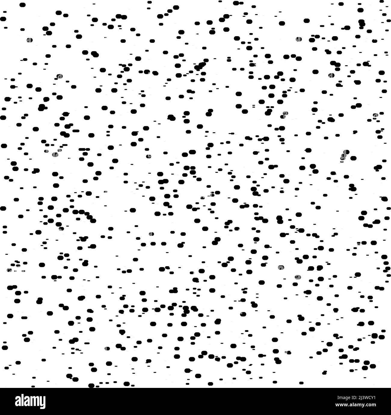 Random dots, circles pattern. Polka dots, pointillist, stippling ...