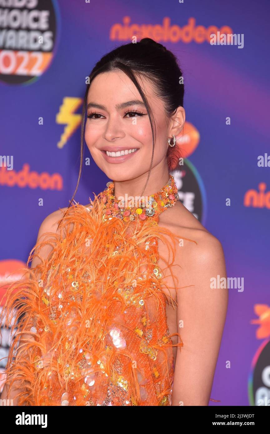 Santa Monica, Ca. 9th Apr, 2022. Miranda Cosgrove at the 2022
