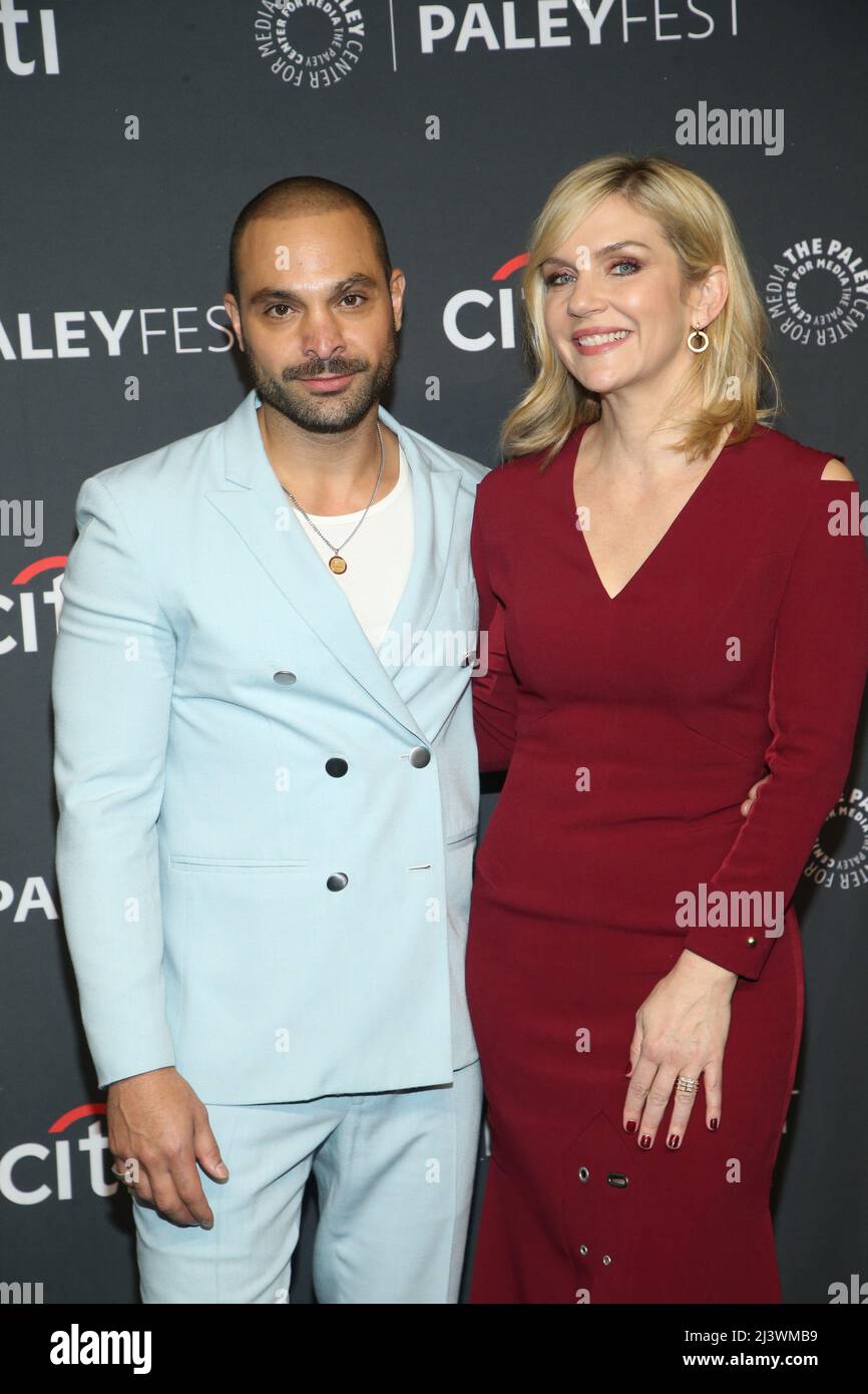 Hollywood, Ca. 9th Apr, 2022. Michael Mando and Rhea Seehorn at the Better  Call Saul red carpet during PaleyFest La 2022 at Dolby Theatre in  Hollywood, California on April 9, 2022. Credit: